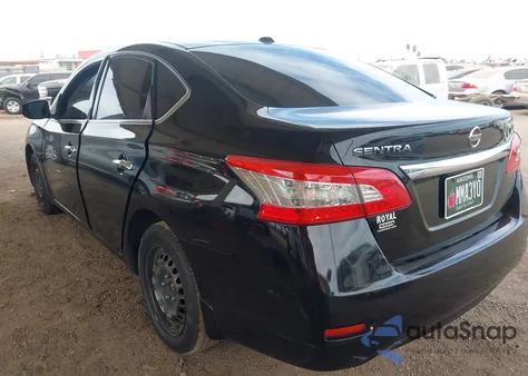 2015 Nissan Sentra Sv from USA, damaged, VIN 3N1AB7AP1FL689483